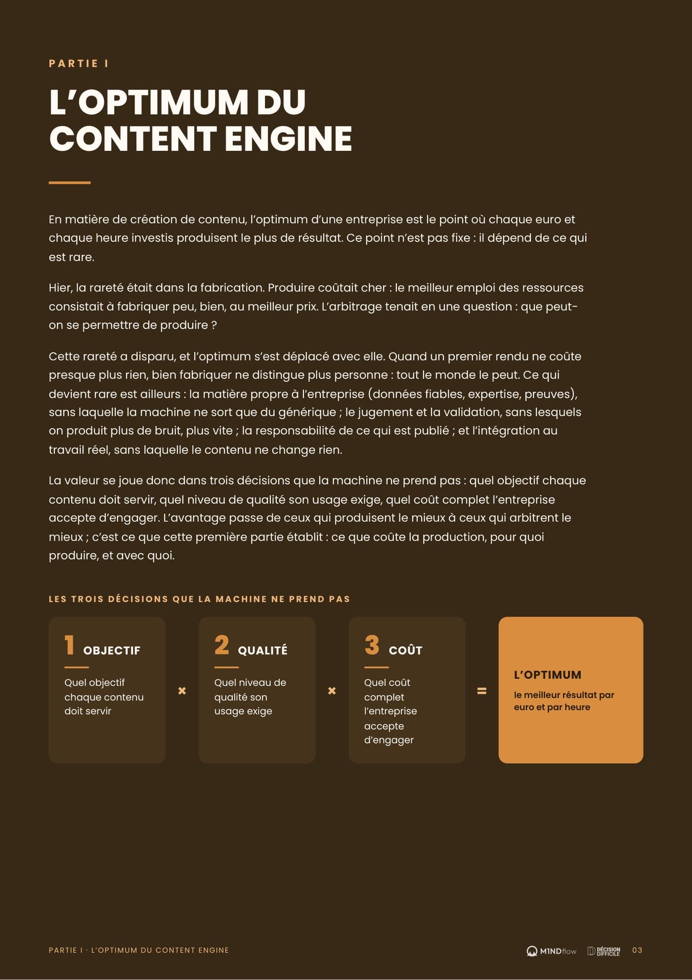 L'optimum du Content Engine